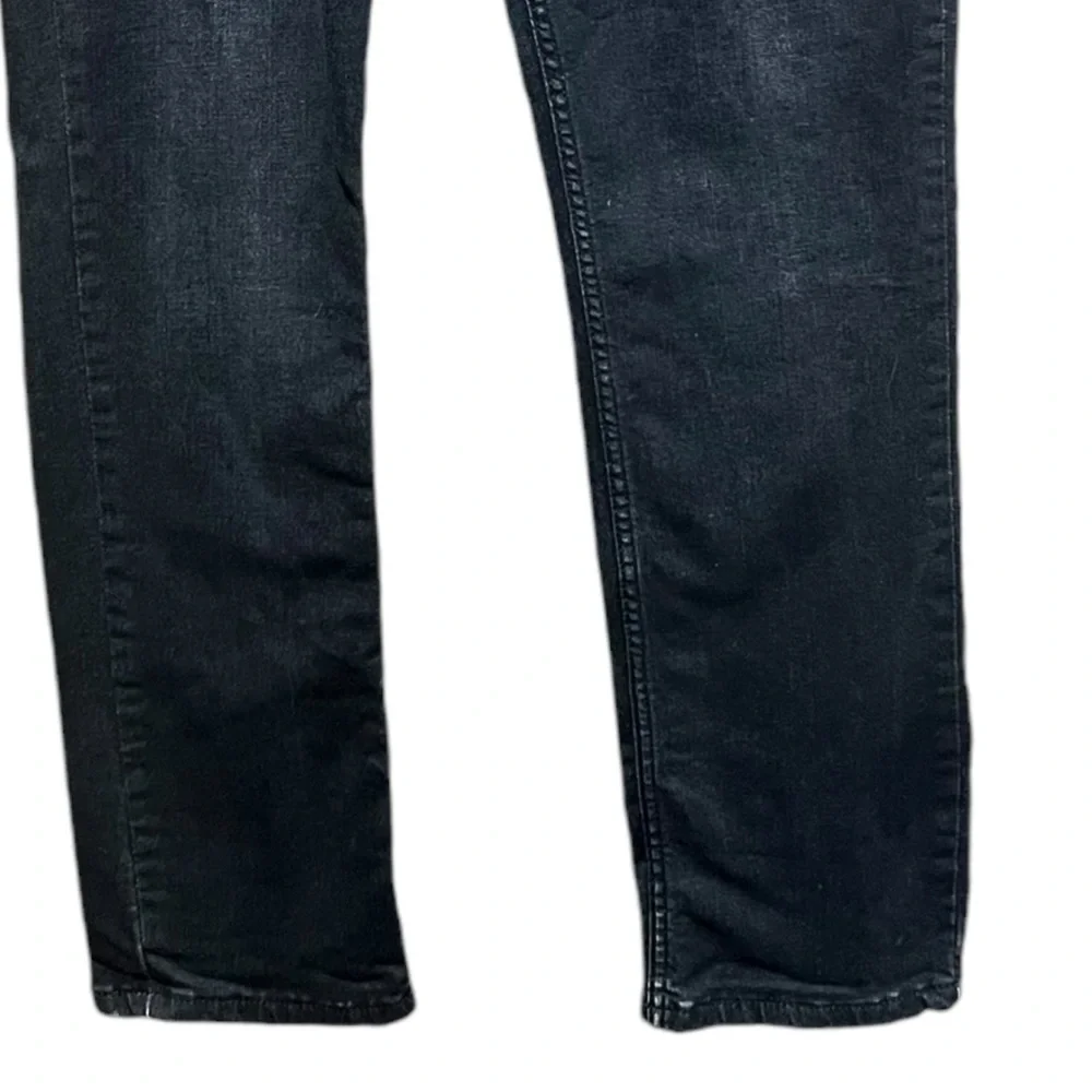 Levi's 511 Slim Fit Jeans Men Size 34 X 30 Dark Gray Black Wash‎ Stretch